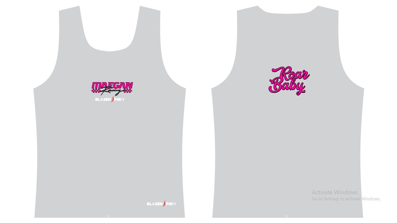 Drag Bike Racing Queen of the South Chrome Tank Top Maegan Bowers-Petway