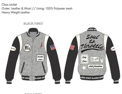 Protective Custom Leather / Textile Jacket with Level 2 Guards designed with your influence