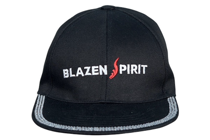 Black Cloth branded Blazen Spirit Silver Jeweled Casual Hat