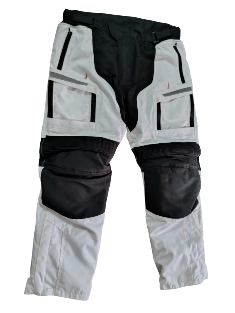"Adventurer" Riding Pants Cover Up All Season Cordura Textile (White, Yellow or Ocean Blue) OR choose your own