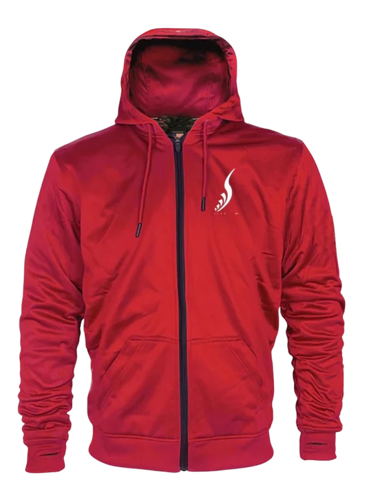 Blazen Spirit  Protective Long Sleeve Hoodie with Kevlar & CE2 Guards Royal Blue, Red, Black, Yellow & Purple