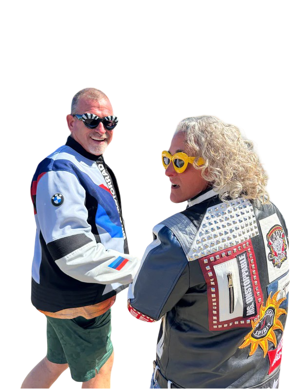 "Rebel Roads" 100% Cowhide Leather Blazen Spirit Signature Jacket with Guards