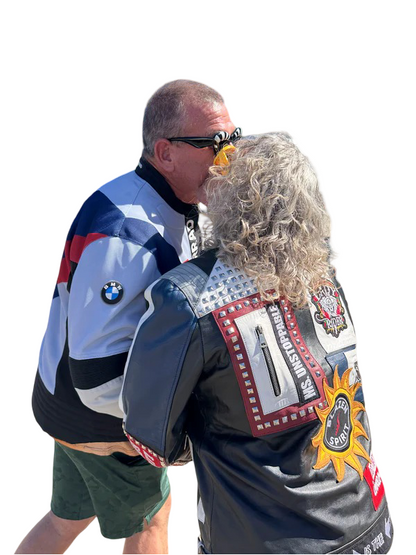 "Rebel Roads" 100% Cowhide Leather Blazen Spirit Signature Jacket with Guards