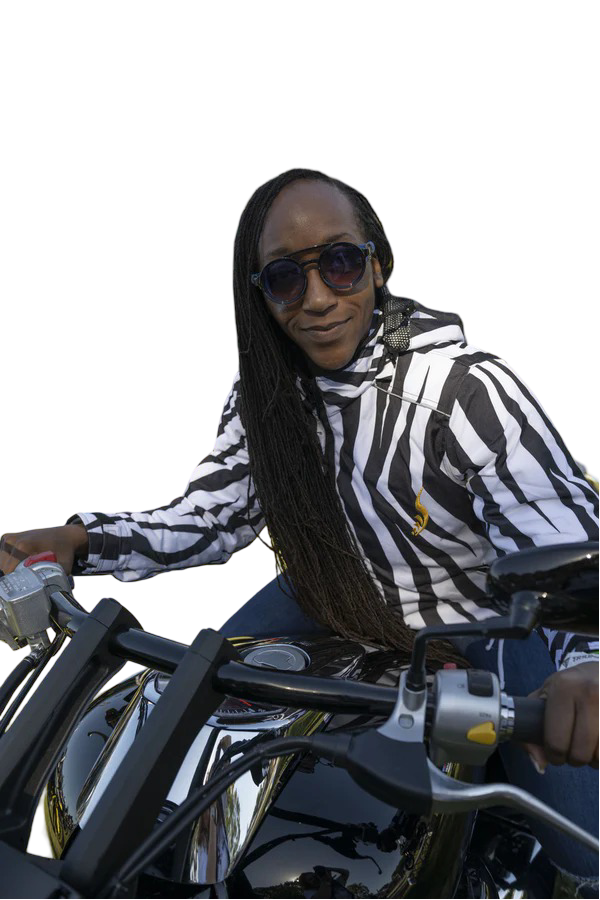 Blazen Spirits "Safari" Textile Full Print Zebra Protective Jacket with Level 2 Guards at elbow and back