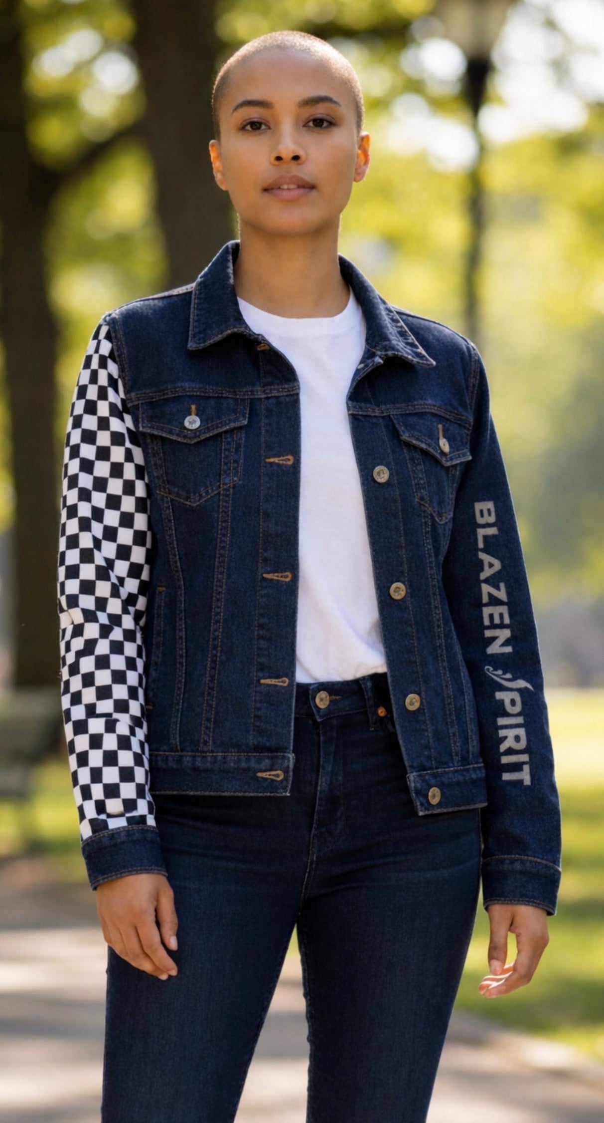 Moto Sass” Light weight Moto Denim Jean Jacket Kevlar Lined in