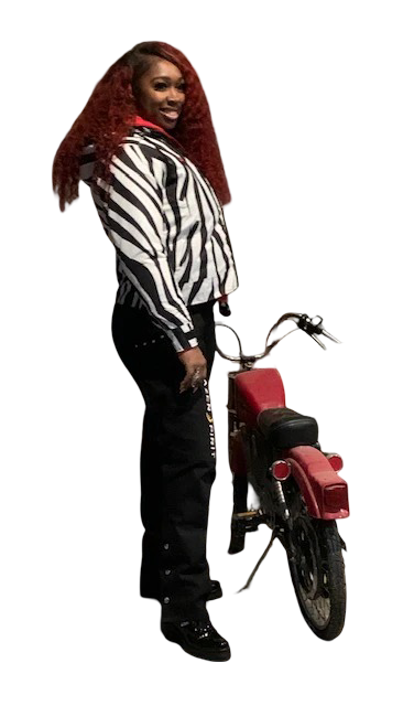 Blazen Spirits "Safari" Textile Full Print Zebra Protective Jacket with Level 2 Guards at elbow and back