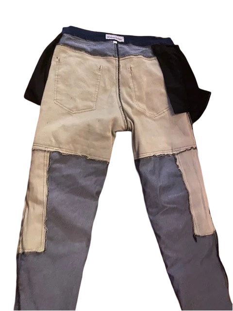 Signature Durable "Victoria" Blue Jeans Blazen Spirit Protective Lady Rider Jeans, Blue, Black, Gray and Tan