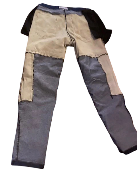 Signature Durable "Victoria" Blue Jeans Blazen Spirit Protective Lady Rider Jeans, Blue, Black, Gray and Tan