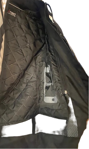 Blazen Spirits "Safari" Textile Full Print Zebra Protective Jacket with Level 2 Guards at elbow and back