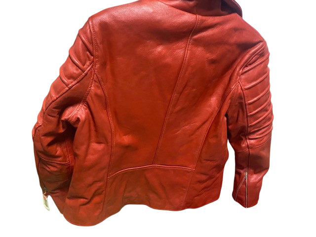 Cinnamon Red Leather Jacket & Chaps Blazen Spirit Zip Out Liner for jacket + Chaps Size XL-1X Size