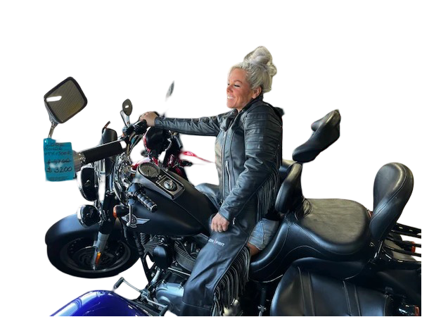 Leather Cruiser Chic Jacket & Chaps  Dark Red,  Ocean Blue, Dark Purple(CUSTOM Color available)