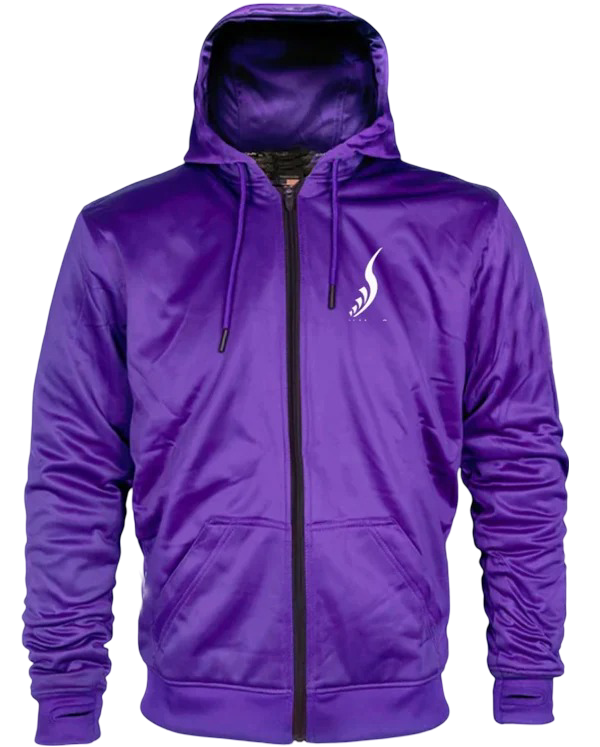 Blazen Spirit  Protective Long Sleeve Hoodie with Kevlar & CE2 Guards Royal Blue, Red, Black, Yellow & Purple