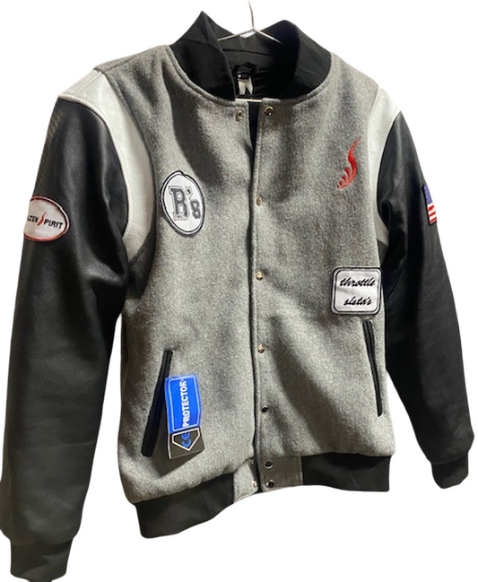 Protective Custom Leather / Textile Jacket with Level 2 Guards designed with your influence