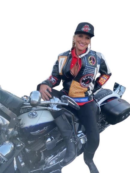 "Rebel Roads" 100% Cowhide Leather Blazen Spirit Signature Jacket with Guards