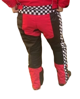 "Racer Fame" Riding pants, Cordura Textile Fabric in Dark Purple or Dark Pink All Seasons with CE2 Guards, removable quilted liner