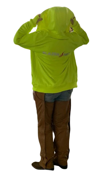 Blazen Spirit  Protective Long Sleeve Hoodie with Kevlar & CE2 Guards Royal Blue, Red, Black, Yellow & Purple