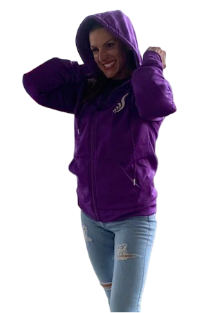 Blazen Spirit  Protective Long Sleeve Hoodie with Kevlar & CE2 Guards Royal Blue, Red, Black, Yellow & Purple