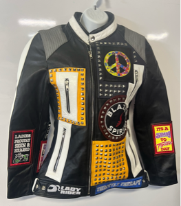 "Rebel Roads" 100% Cowhide Leather Blazen Spirit Signature Jacket with Guards