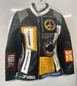"Rebel Roads" 100% Cowhide Leather Blazen Spirit Signature Jacket with Guards