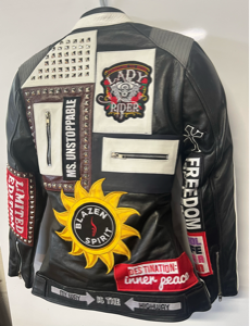"Rebel Roads" 100% Cowhide Leather Blazen Spirit Signature Jacket with Guards