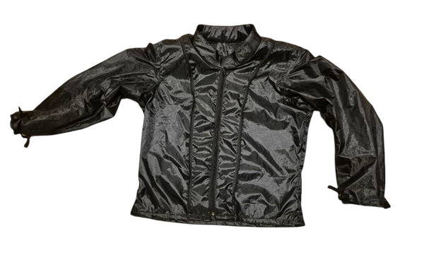 Blazen Spirit Signature "Raven" Cordura Textile Jacket in Black, Yellow and Cheetah Print