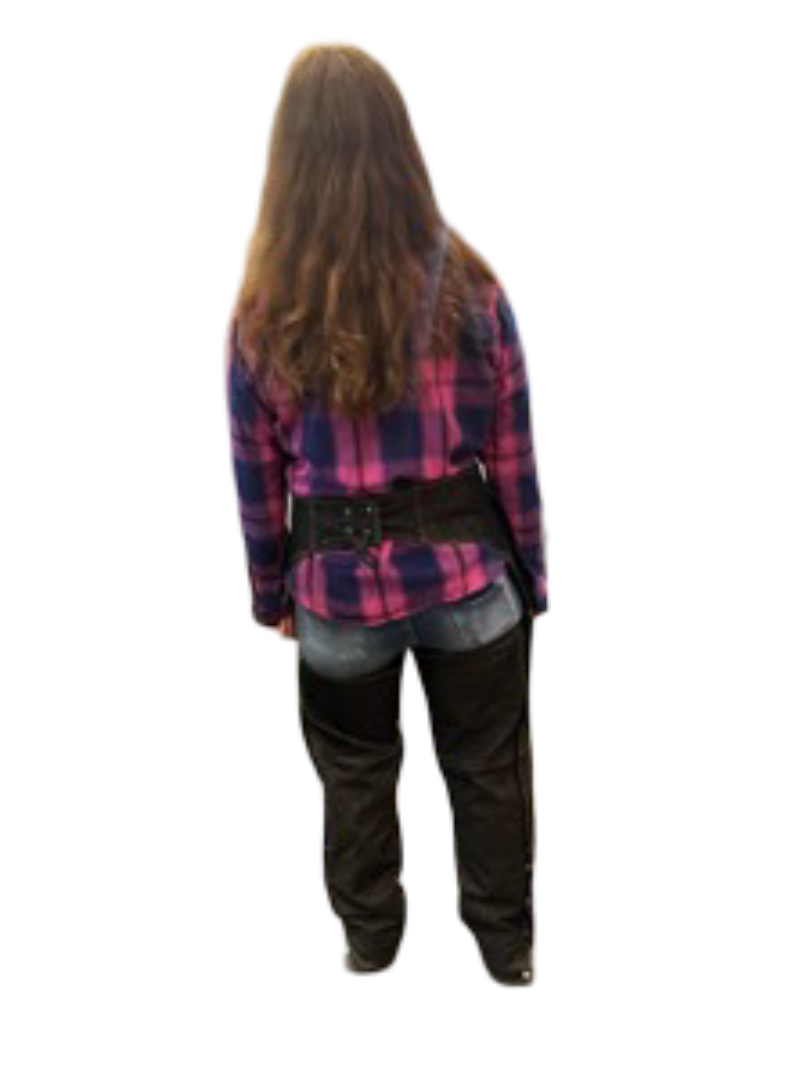 Signature Durable "Ruthy" Blue or Black Jean Blazen Spirit Chaps